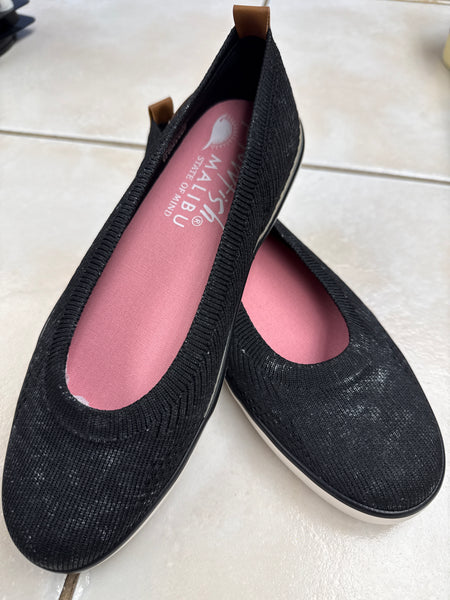 Shoe, Heathered Knit Black