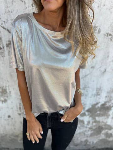 Top, Metallic Glossy