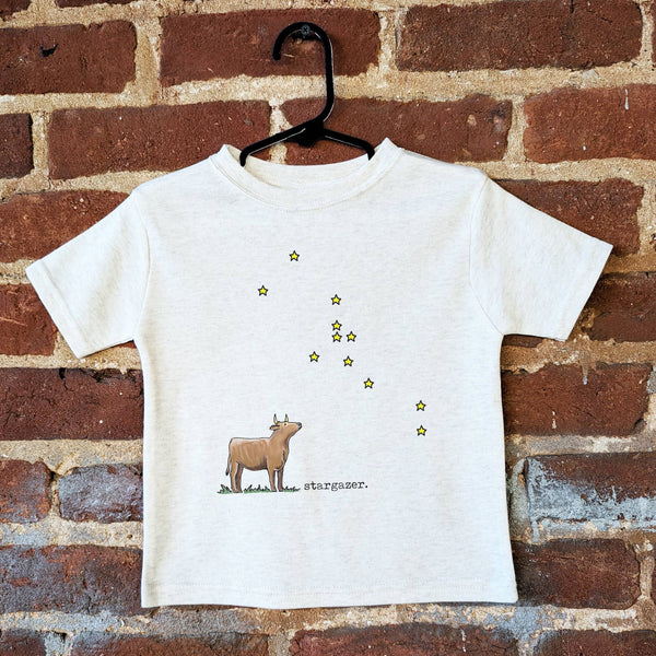 Toddler, Stargazer Cow SS Tee