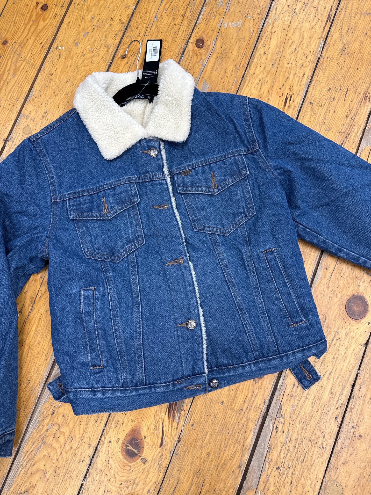 Jacket, Sherpa Lined Denim