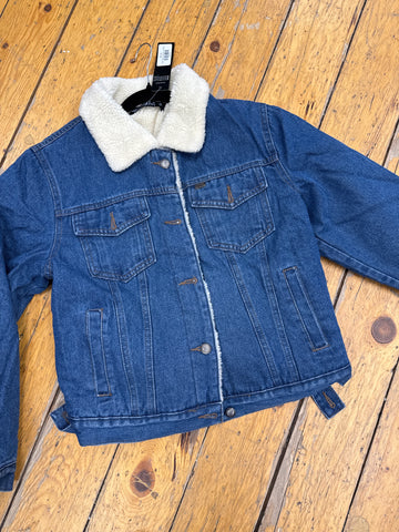Jacket, Sherpa Lined Denim