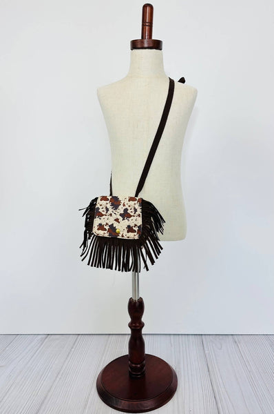 Child, Cowhide Fringe Purse