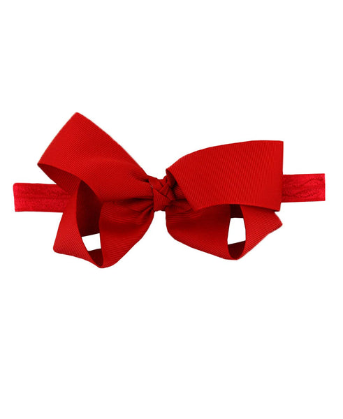 Girls, Red Bow Headband