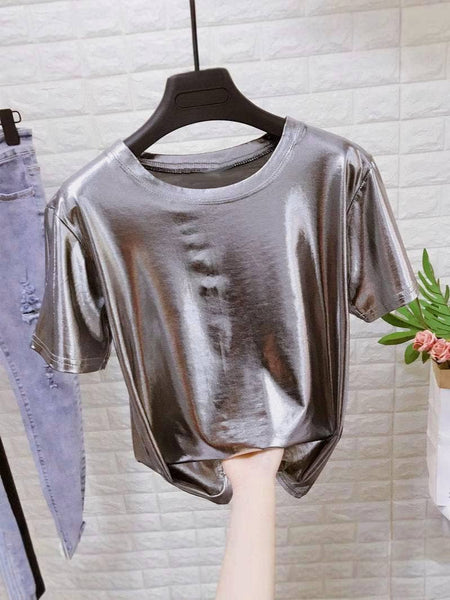 Top, Metallic Glossy