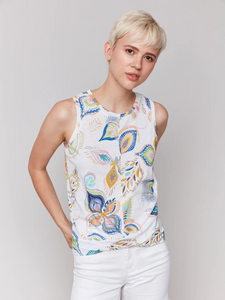 Top, Twisted Hem Tank