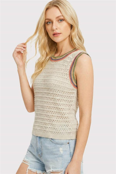 Sweater, Slvlss Crochet