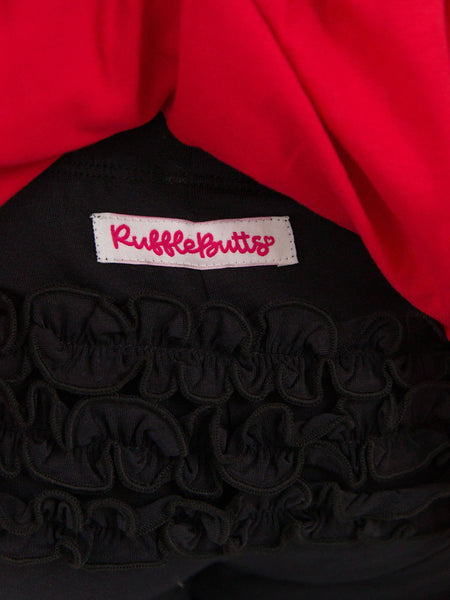 Girls. Ruffle Leggings
