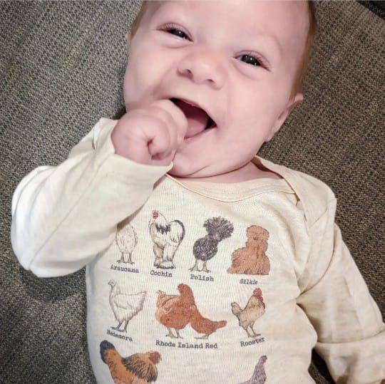 Baby, Chicken Breeds Bodysuit
