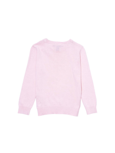 Girls, LS Bow Sweater