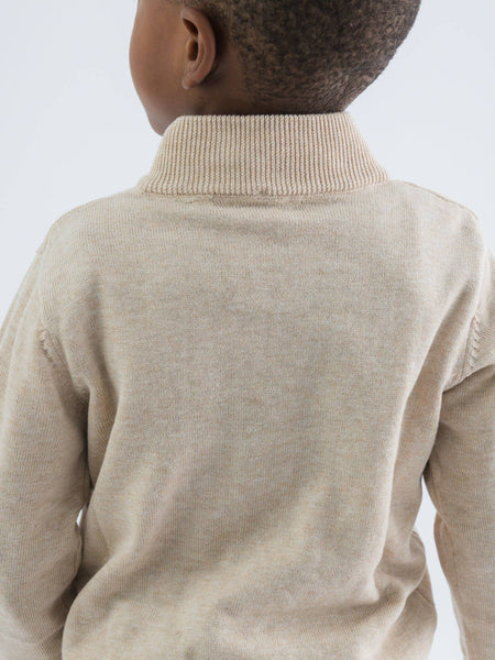 Boys, LS 1/4-Zip Sweater