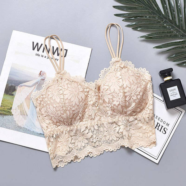 Solid Lace Bralette Top