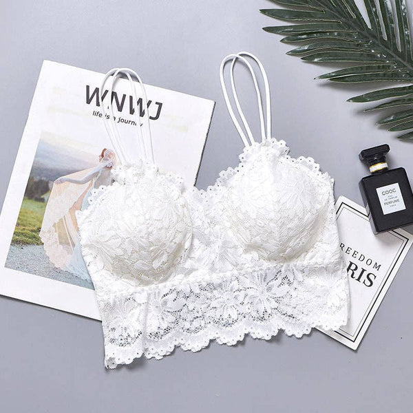 Solid Lace Bralette Top