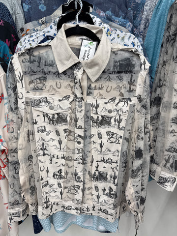 Jacket, Sheer  Western