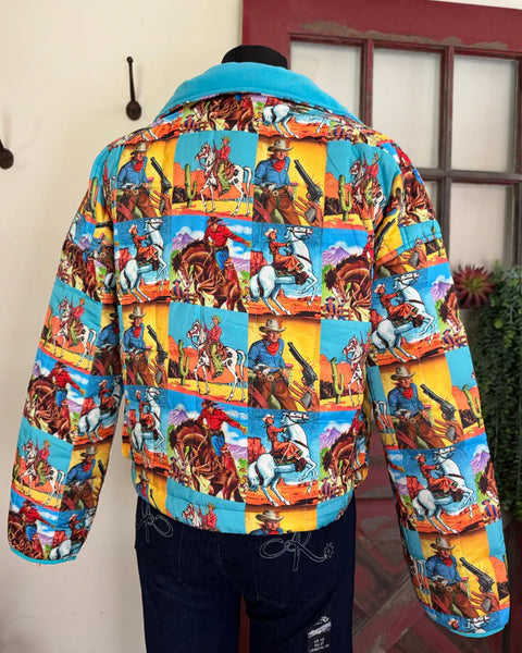 Jacket, Cowboy Popart