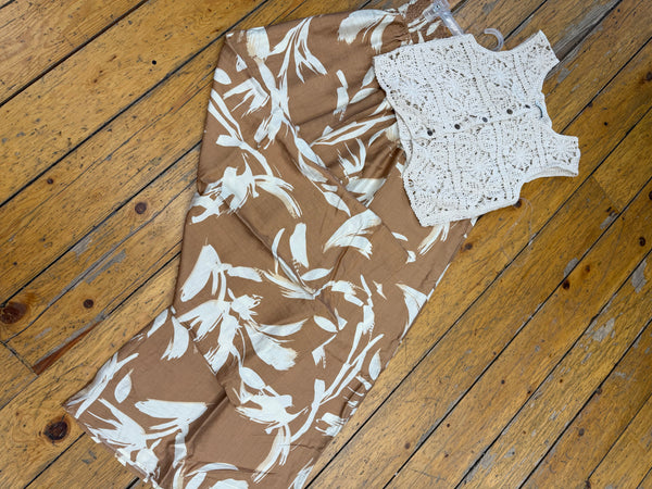 Vest, Crochet Natural