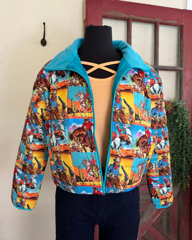 Jacket, Cowboy Popart