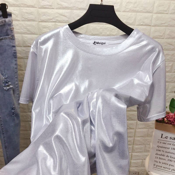 Top, Metallic Glossy