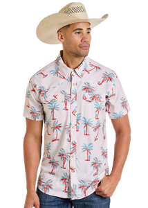 Shirt, Men's TEK Western Palm