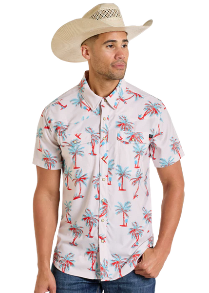 Shirt, Men's TEK Western Palm