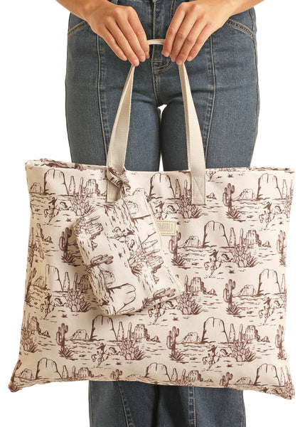 Purse, Conversational Print Bag