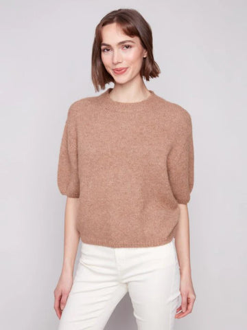 Sweater, Elbow Slv