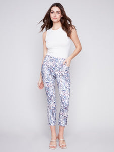 Pant, Splatter Capri