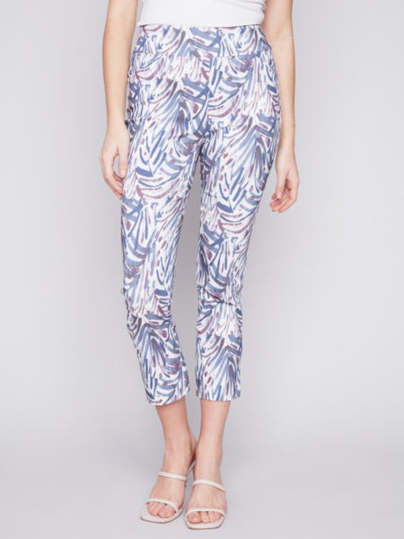 Pant, Splatter Capri