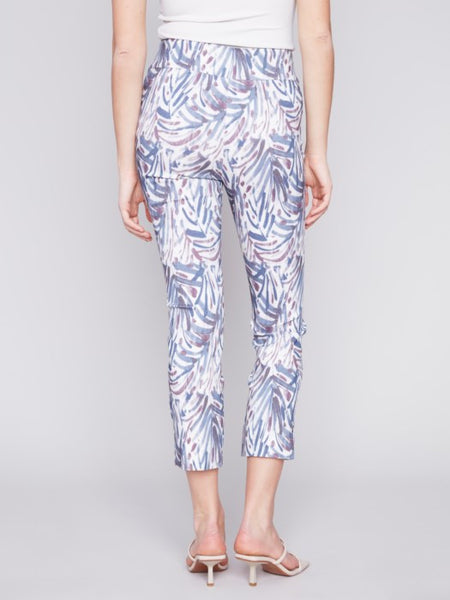 Pant, Splatter Capri