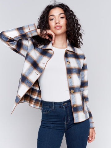 Jacket, Reversible Plaid