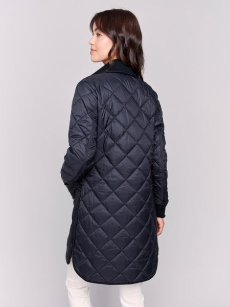 Jacket, Reversible Iridescent Quilted