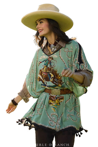 Top, Romance & Rustlers Poncho