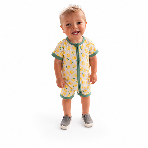Baby, Sunny Lemons Romper