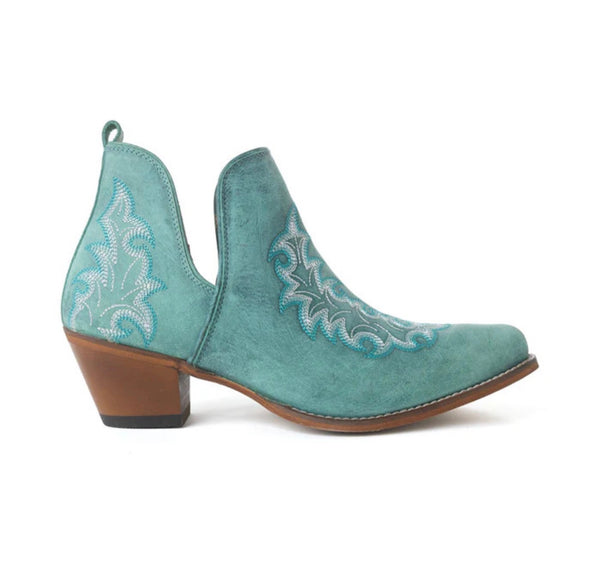 Bootie, Seabreeze Embroidered