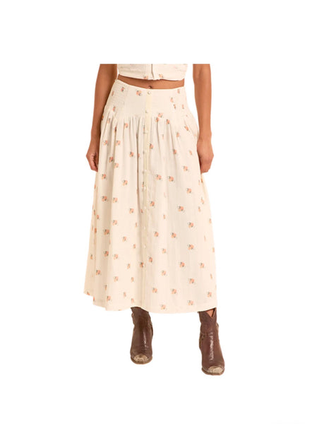 Skirt, Flower Print