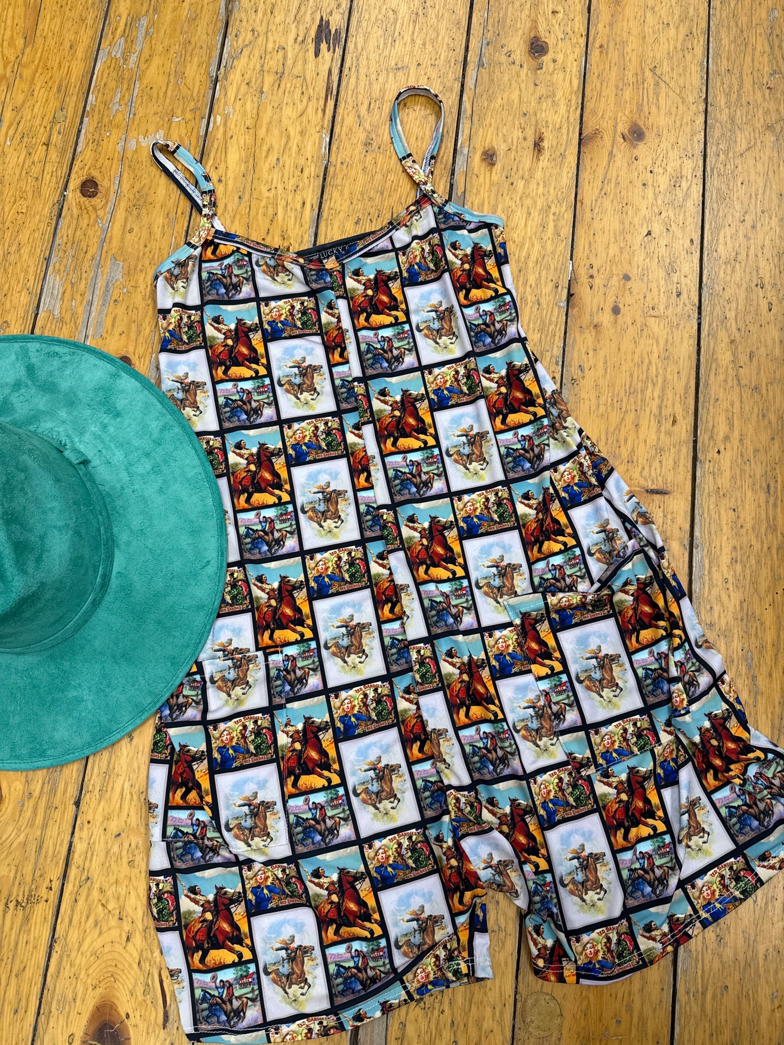 Romper, Western Collage