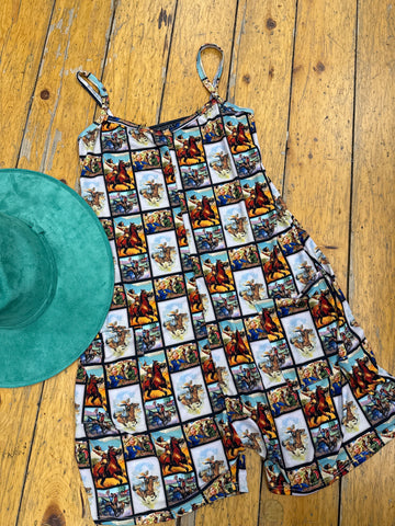 Romper, Western Collage