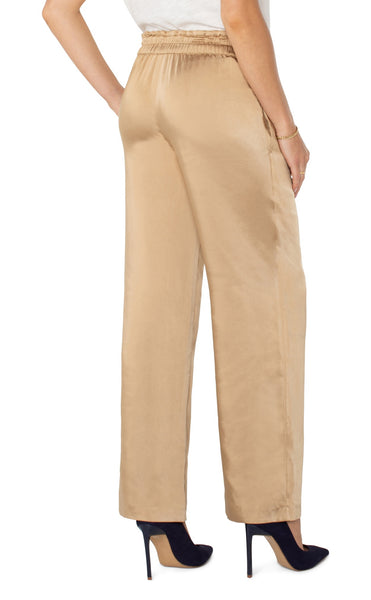 Pant, Belted Paperbag Golden