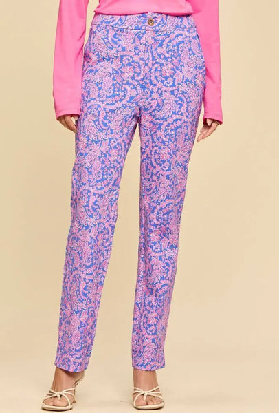 Pant, Relaxed Paisley