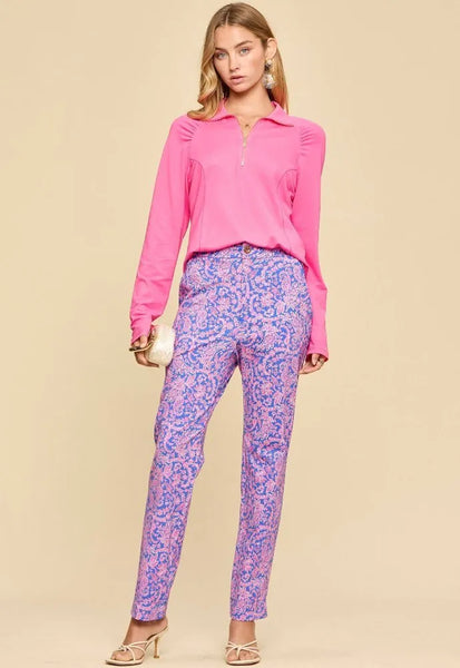 Pant, Relaxed Paisley