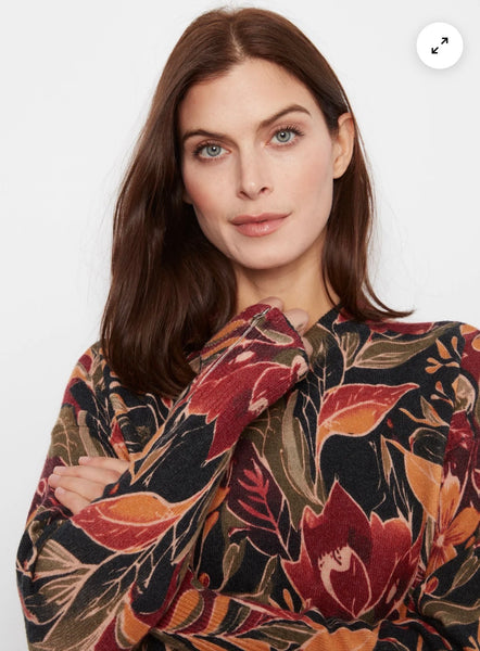 Sweater, Drop Shoulder Print