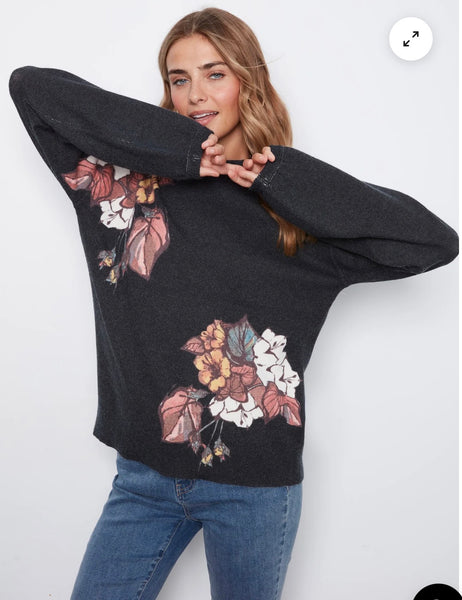 Sweater, LS Printed