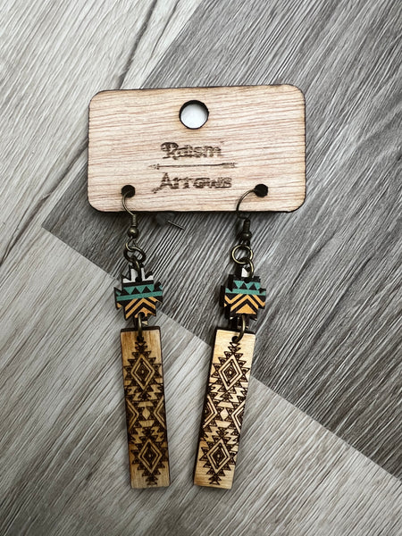 Raisin Arrow Earrings