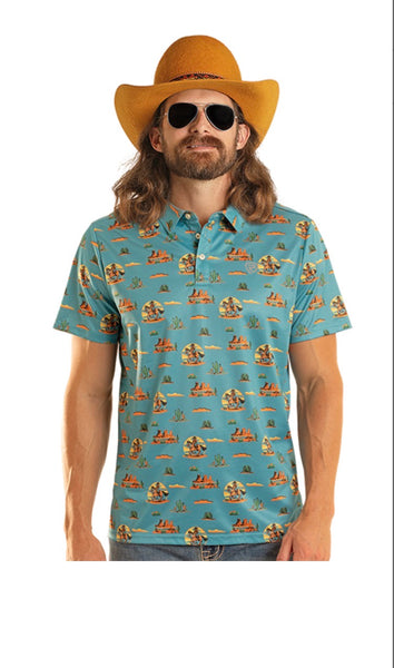 Men's Novelty Polo