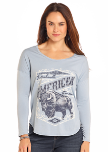 Tee, LS Graphic American