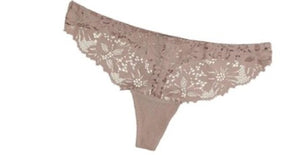 Thong, Floral Lace