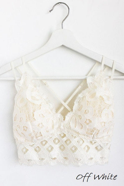 Bralette, Crochet Lace