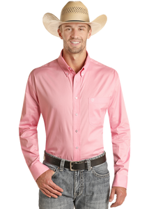 Shirt, Men's Solid Twill