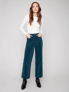 Pant, Crop Corduroy Flare