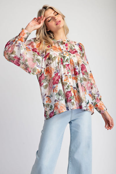 Top, Vintage Rose