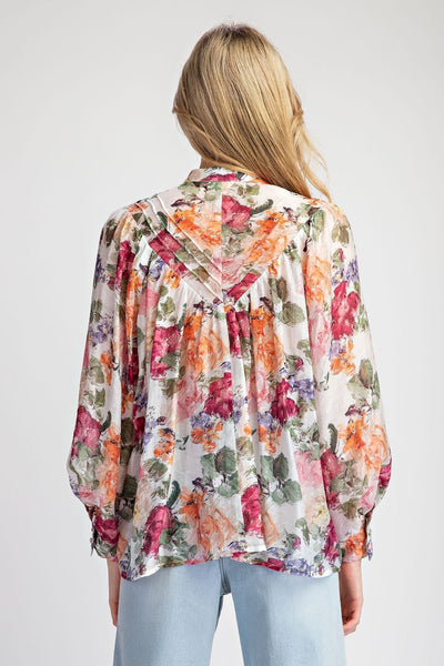 Top, Vintage Rose